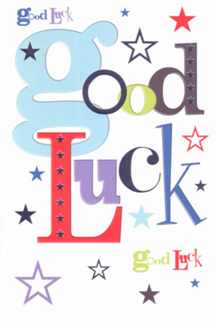 With its vibrant design and lively spirit, this locally-inspired good luck card evokes a scene of celebration truly at home in Elmers End. Every letter springs forth with personality-pastel blues broad and confident, slender strokes of midnight black, spirited reds, and playful greens-all orchestrated amidst luminous, scattered stars. The composition feels animated, like the collective applause of neighbours gathered along Elmers End Road to cheer someone's new chapter. The generous framework of white space allows the joyful palette to breathe, giving the design a contemporary yet genuine warmth found in our flower shop's custom card selection. The card's flat yet inviting surface hints at the tactile delight akin to touch of fresh petals, each stroke of colour echoing hope and belief in the seasons ahead. When paired with a bouquet from Elmers End Flowers, this card becomes more than a note-it's a companion for milestones: a first day in a new office on Clock House Road, a graduation, or a brave leap forward. It captures the radiance of heartfelt wishes from our community, sent like a gentle breeze carrying laughter and dreams across the local parks.